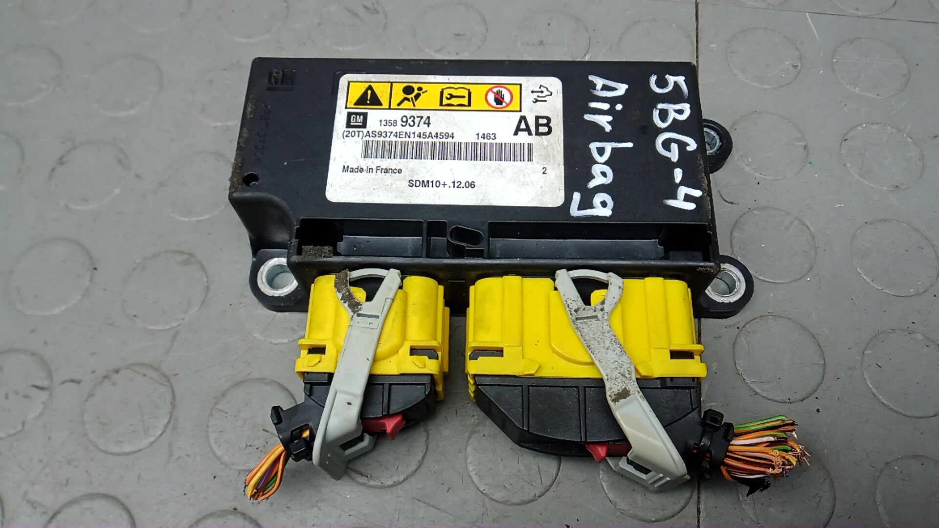 Блок управления airbag Opel Zafira C