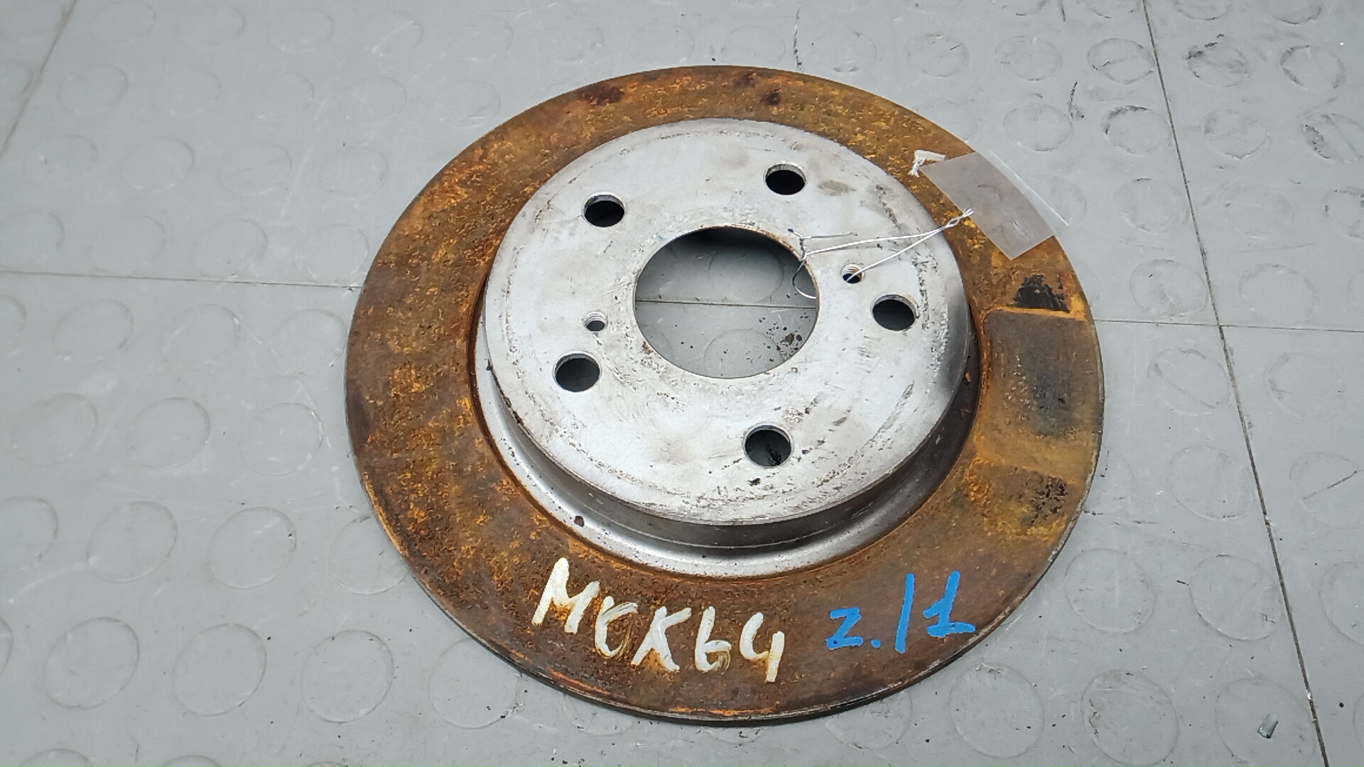 Диск тормозной задний Toyota Auris E150