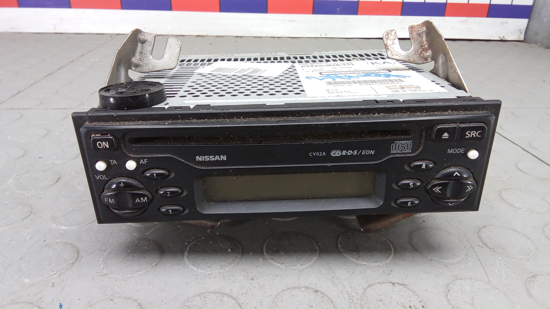 Магнитола Nissan Navara D40