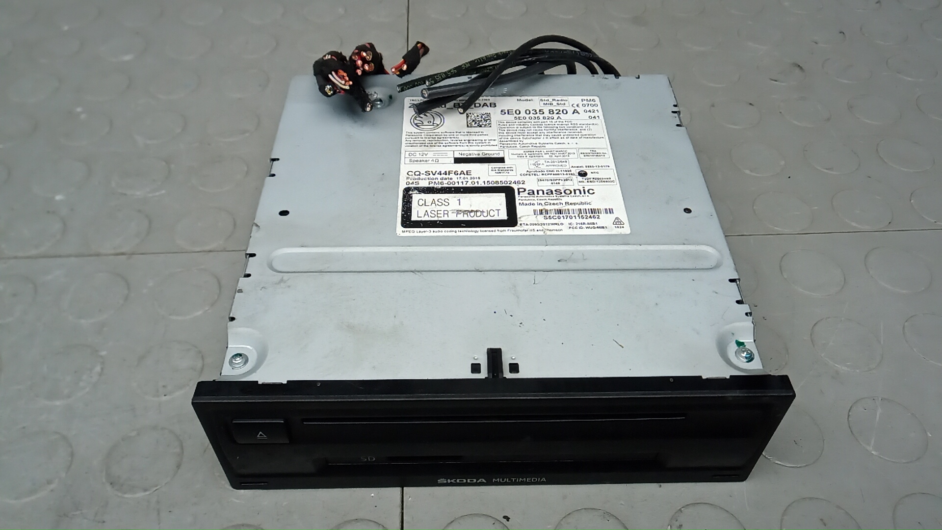 CD-чейнджер Skoda Octavia A7