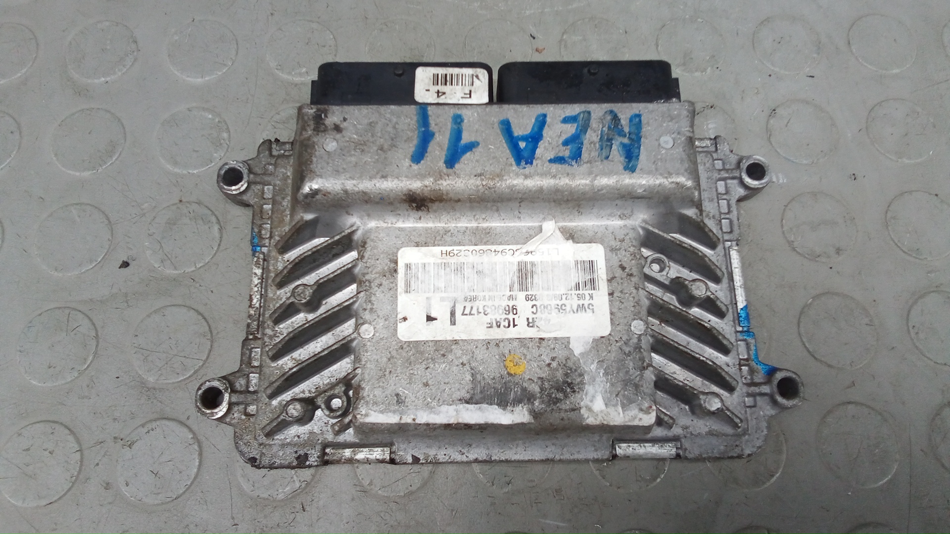 Блок управления двс Chevrolet Aveo