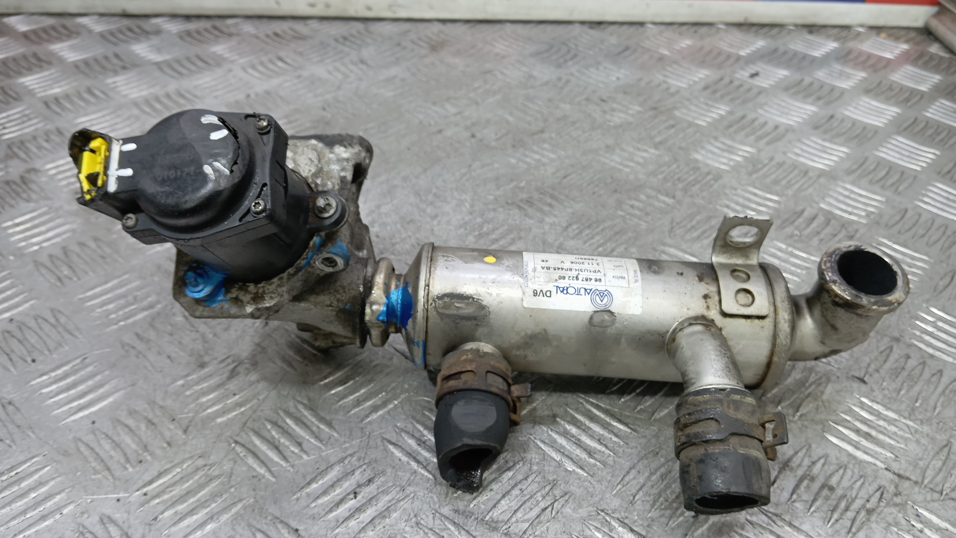Клапан EGR дизельный Citroen C4