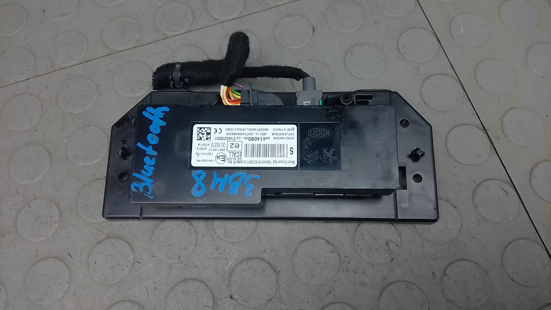 Блок управления Bluetooth Citroen C4 3