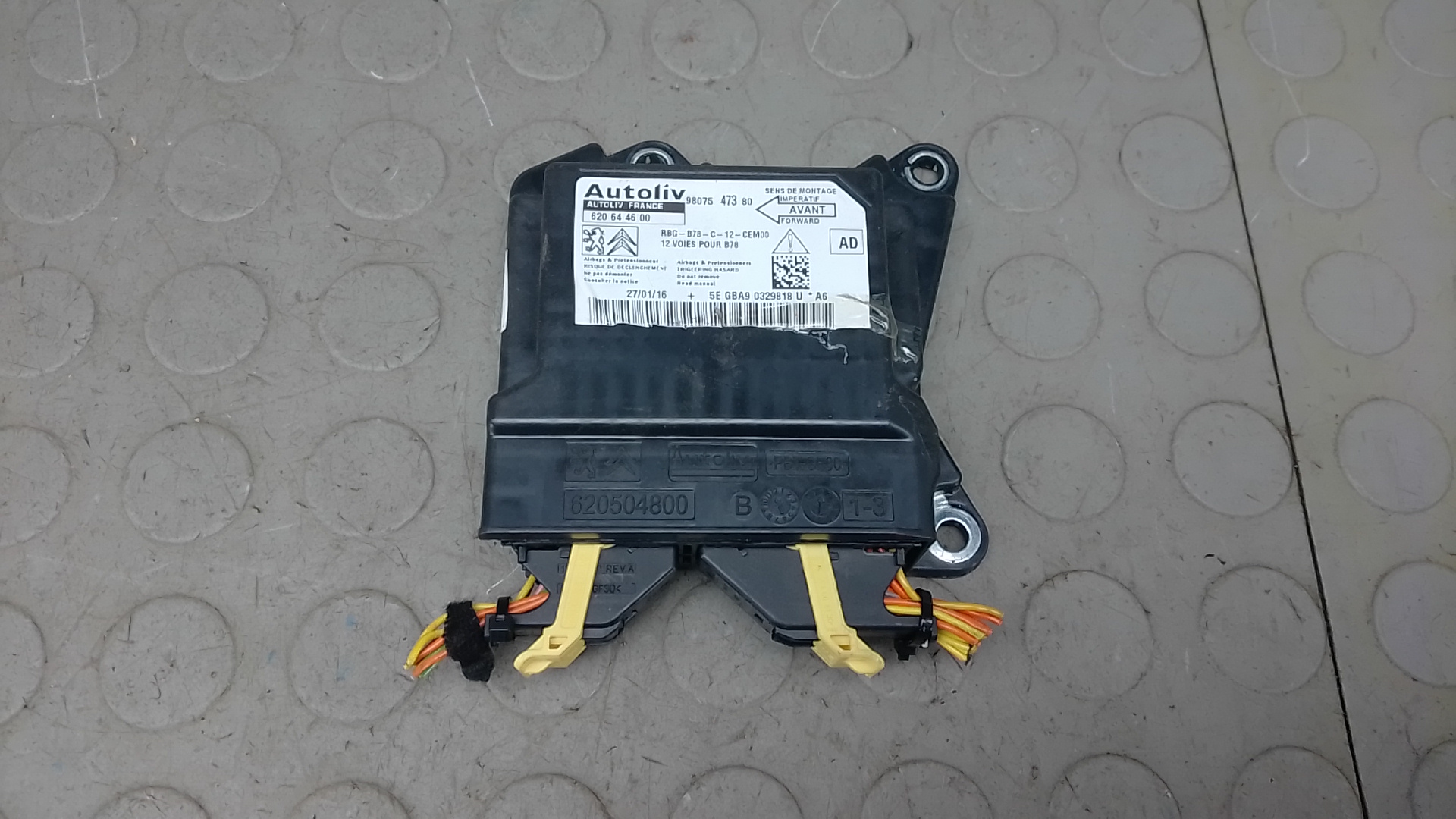 Блок управления airbag Citroen C4 Grand Picasso 2