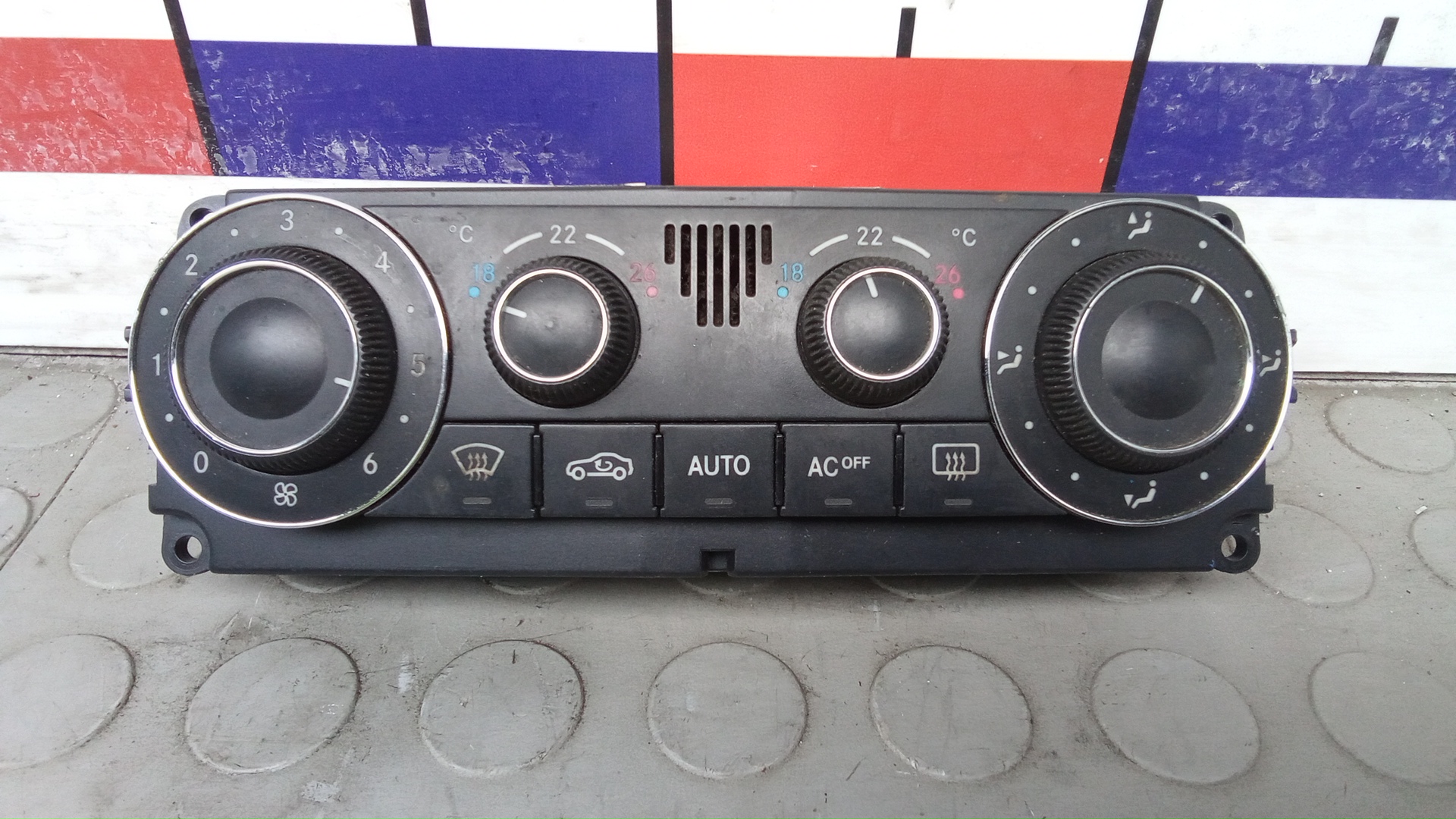 Блок управления печки и климат-контроля Mercedes-Benz CLK C209