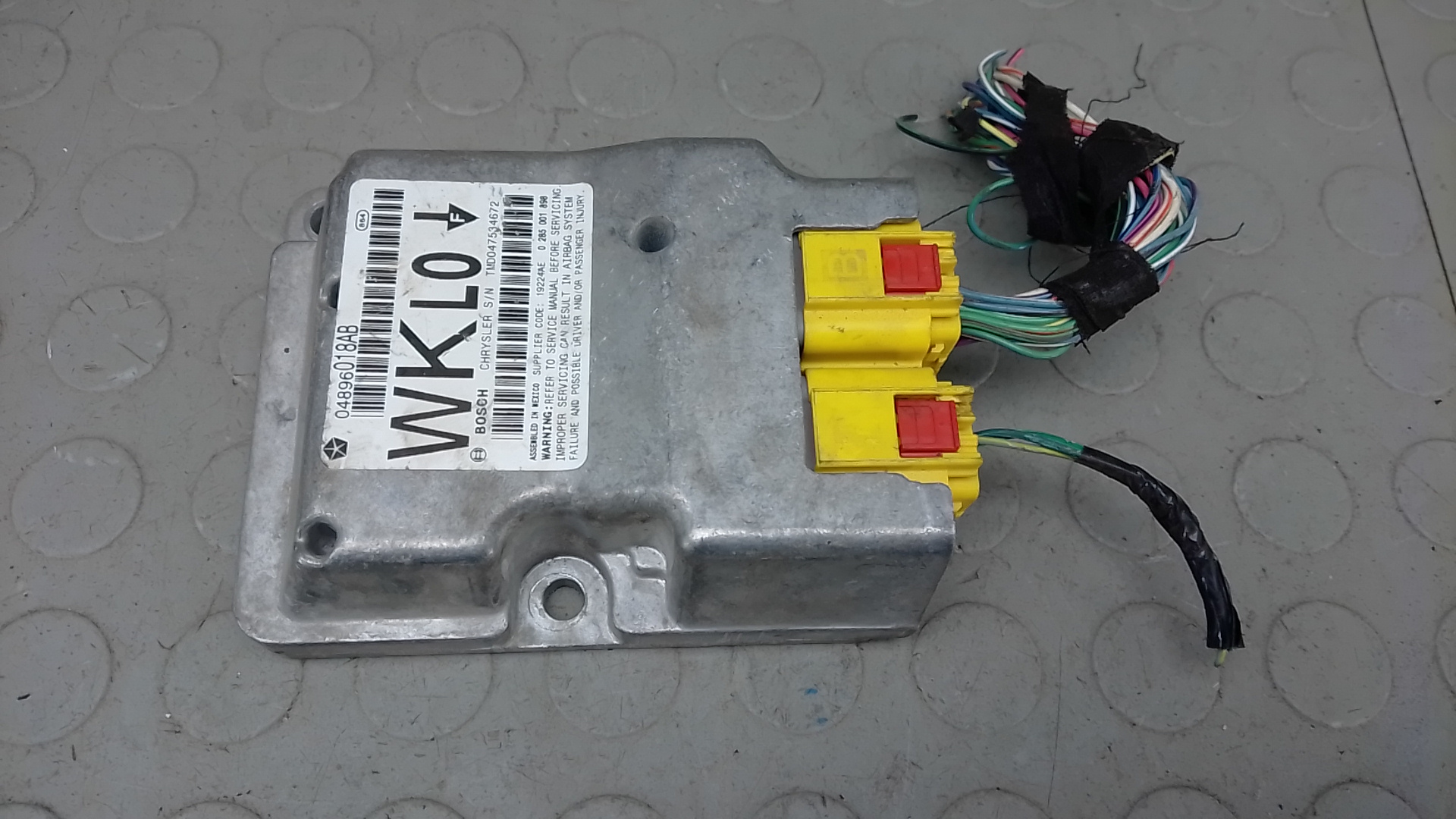 Блок управления airbag Jeep Grand Cherokee WK