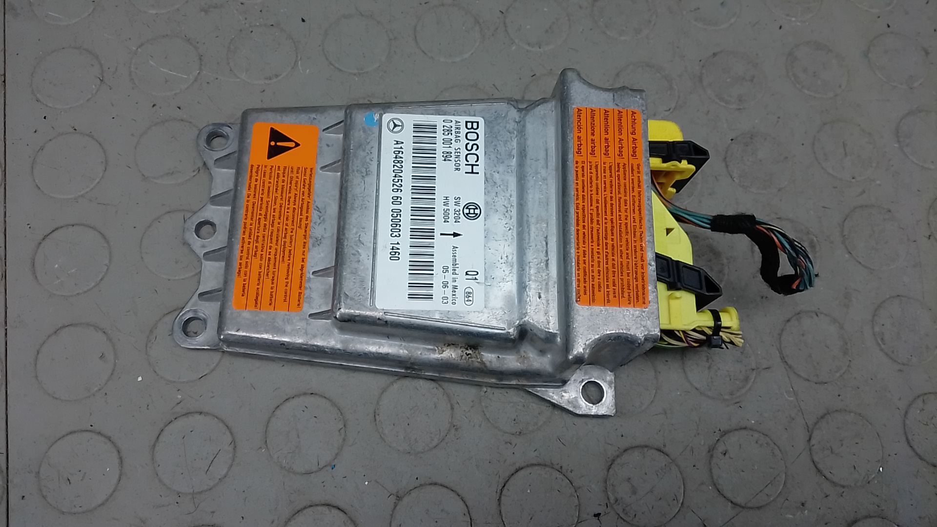 Блок управления airbag Mercedes-Benz M-Class W164