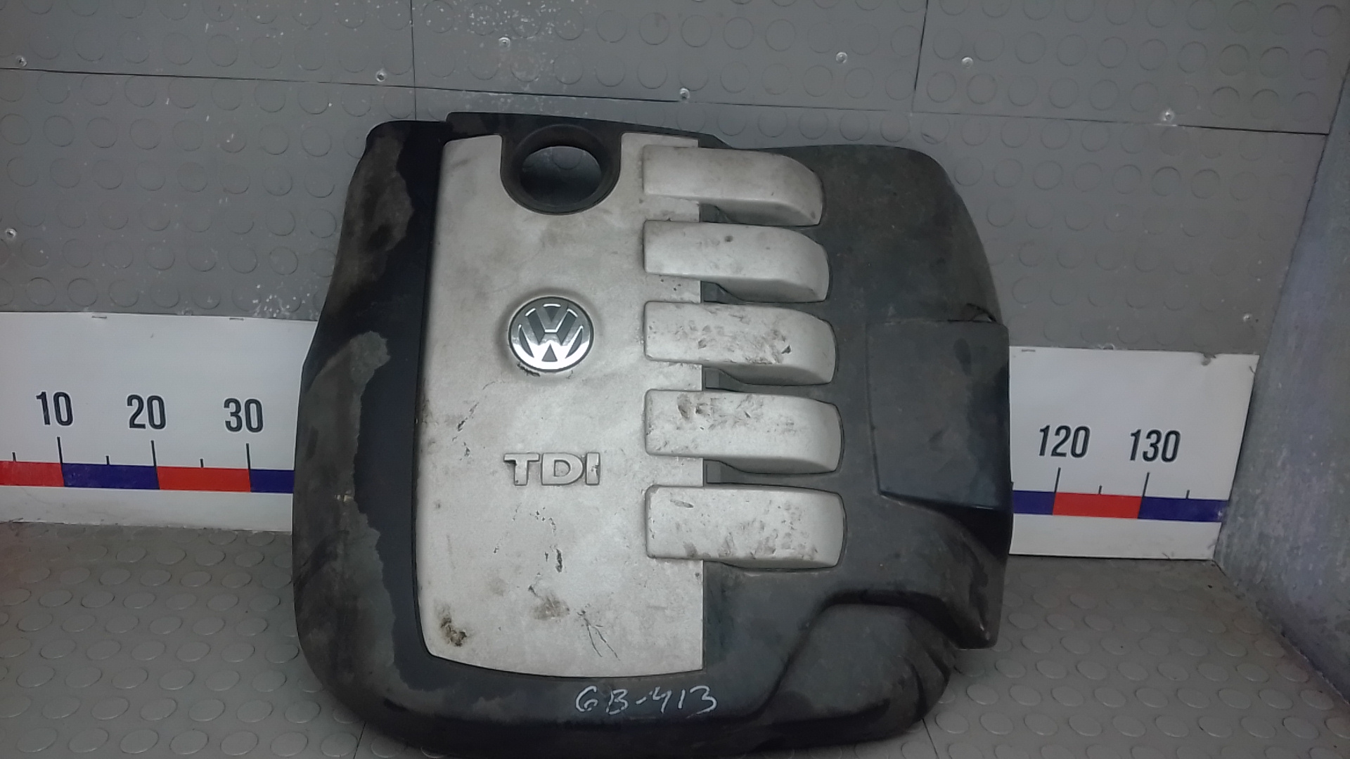 Защита двигателя верхняя Volkswagen Touareg 7L