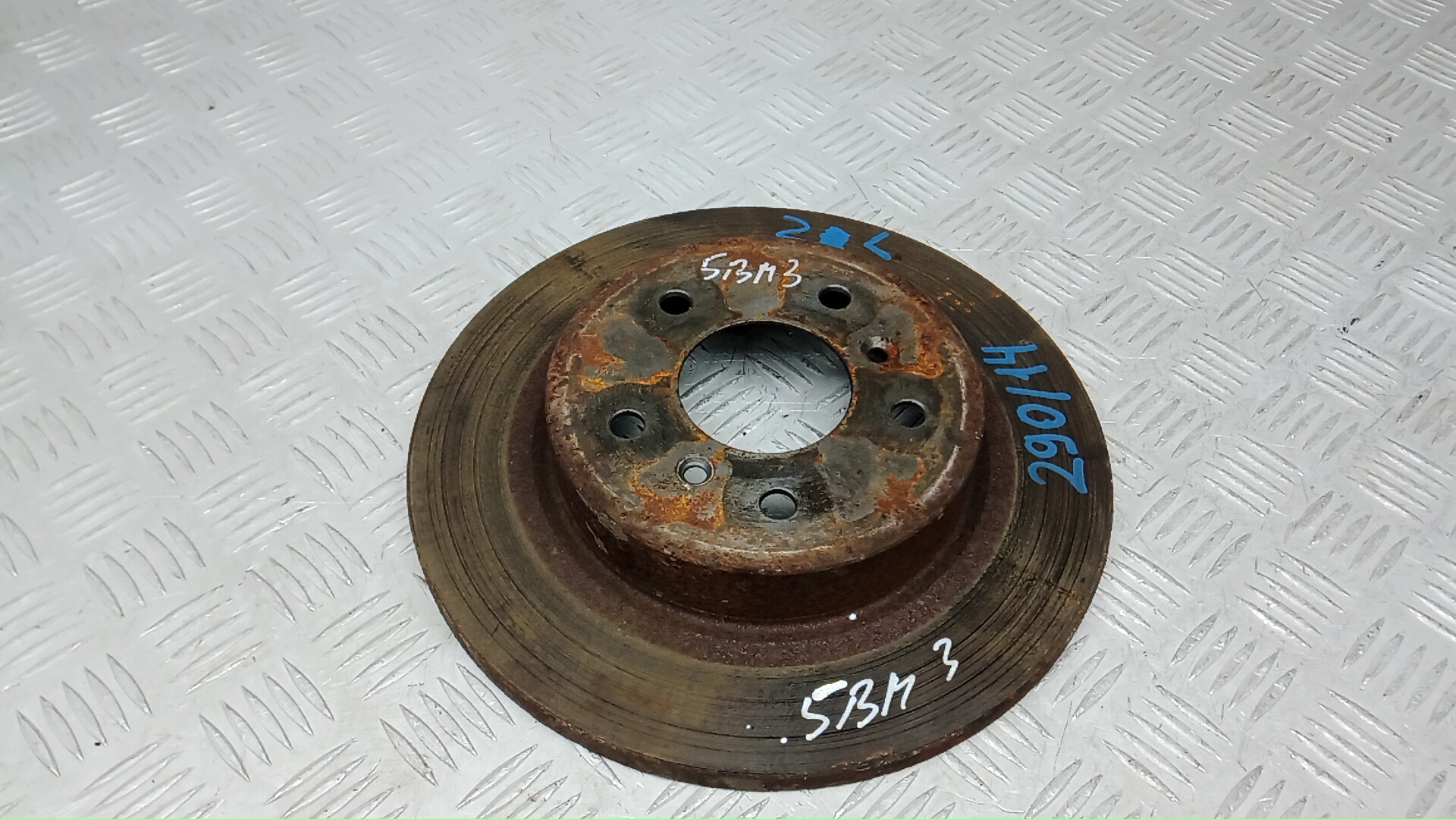 Диск тормозной задний Nissan Qashqai J11