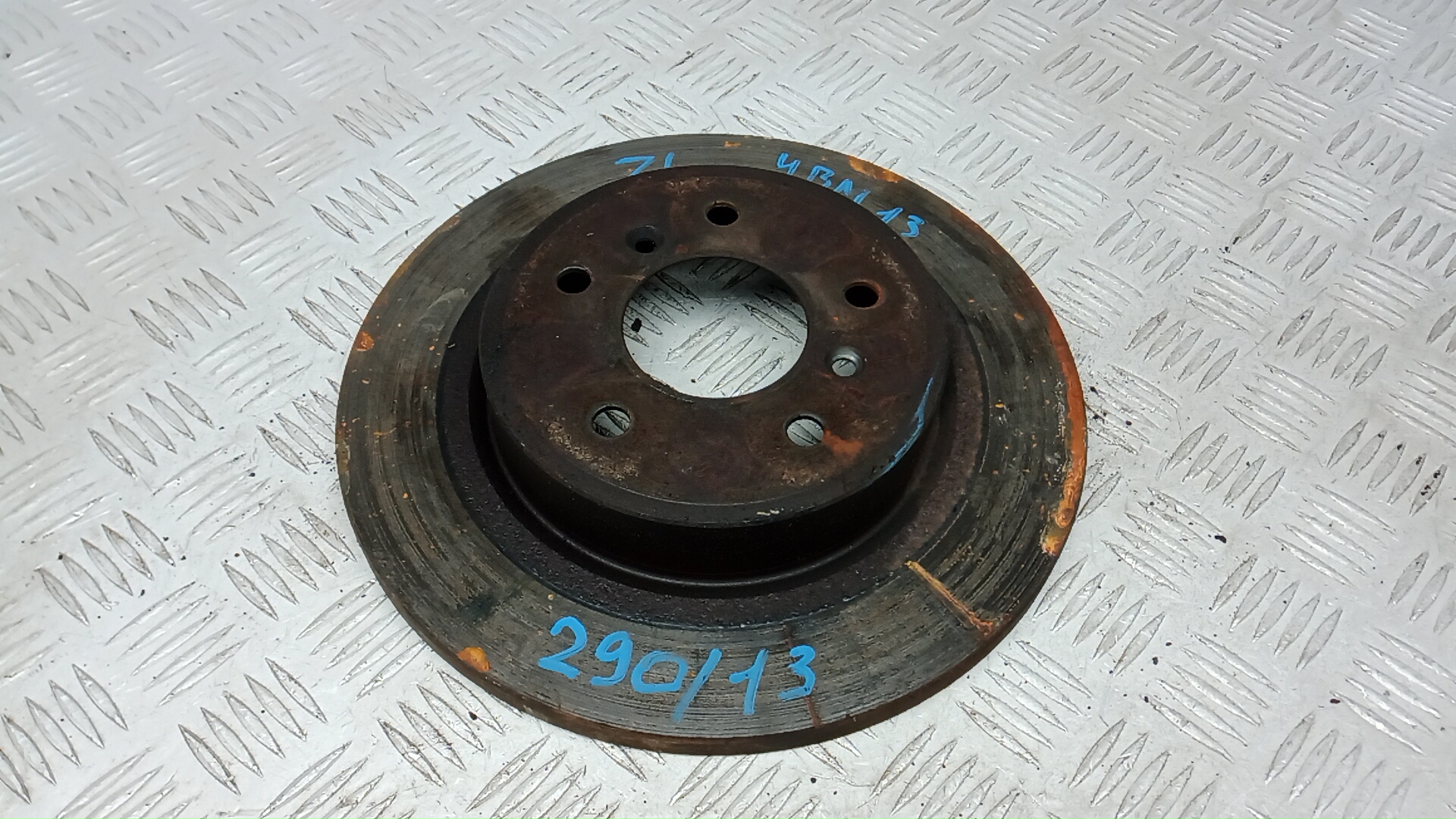Диск тормозной задний Nissan Qashqai J11