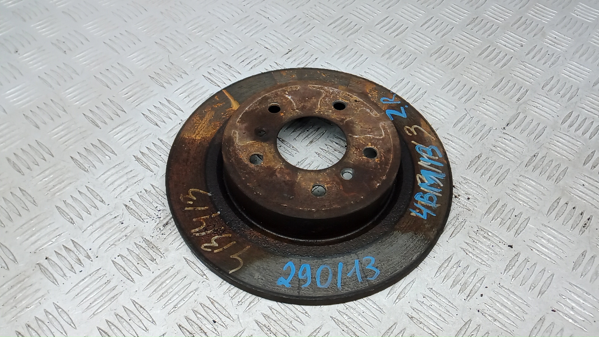 Диск тормозной задний Nissan Qashqai J11