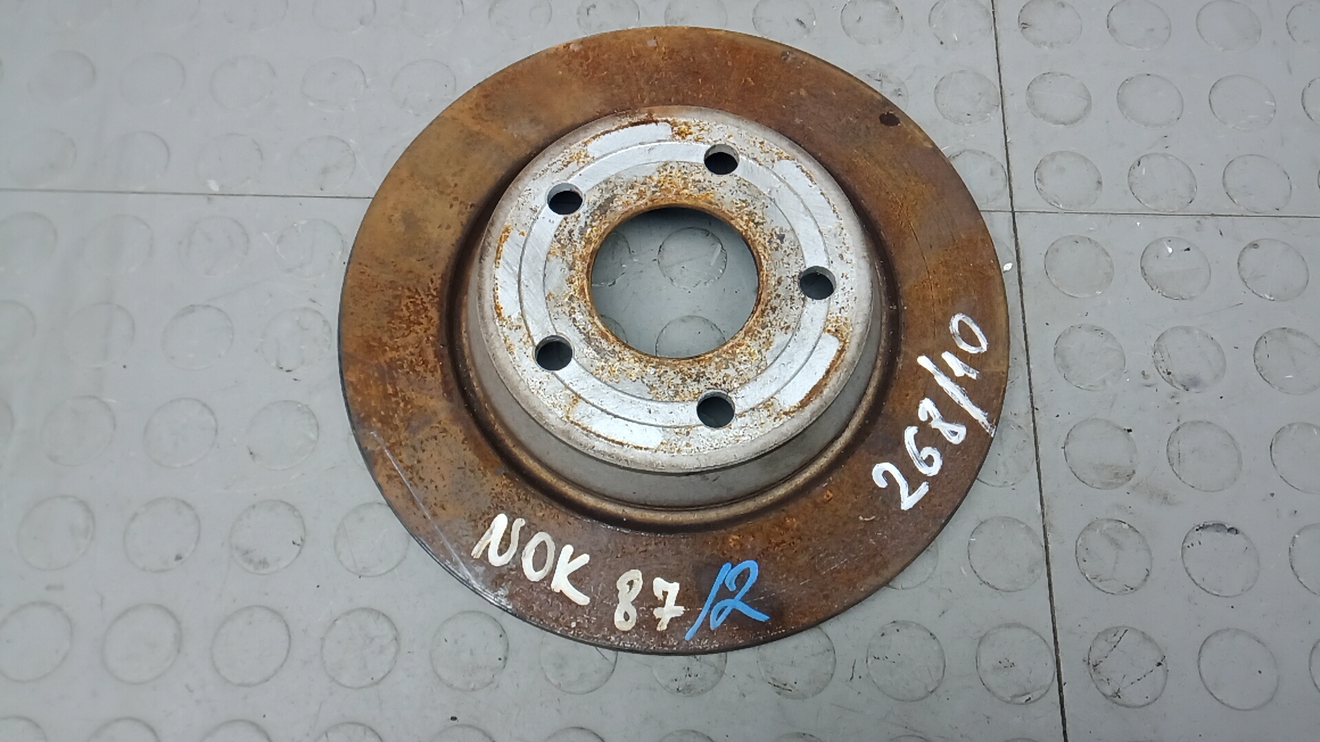 Диск тормозной задний Ford Focus 4