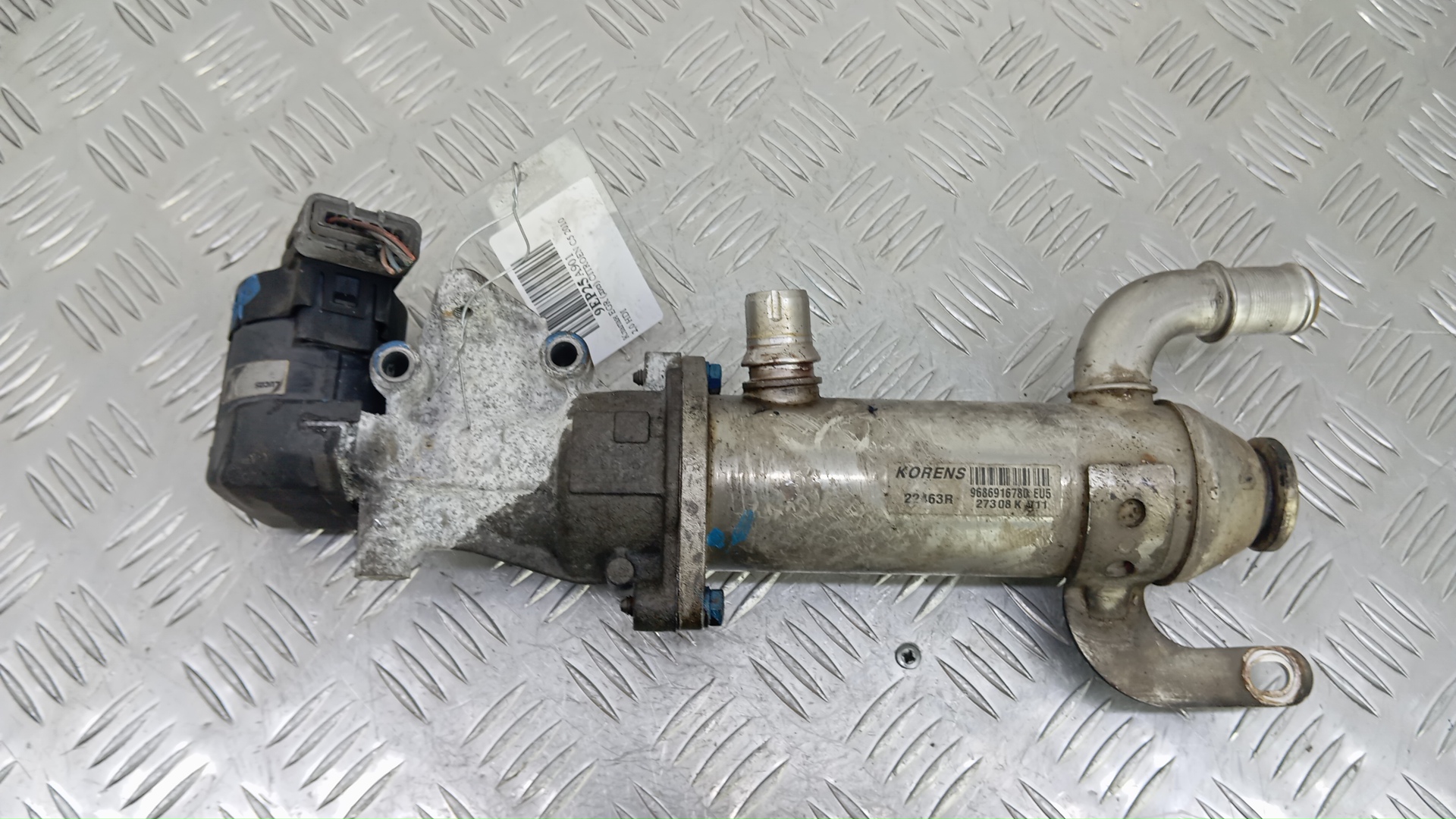 Клапан EGR дизельный Citroen C5