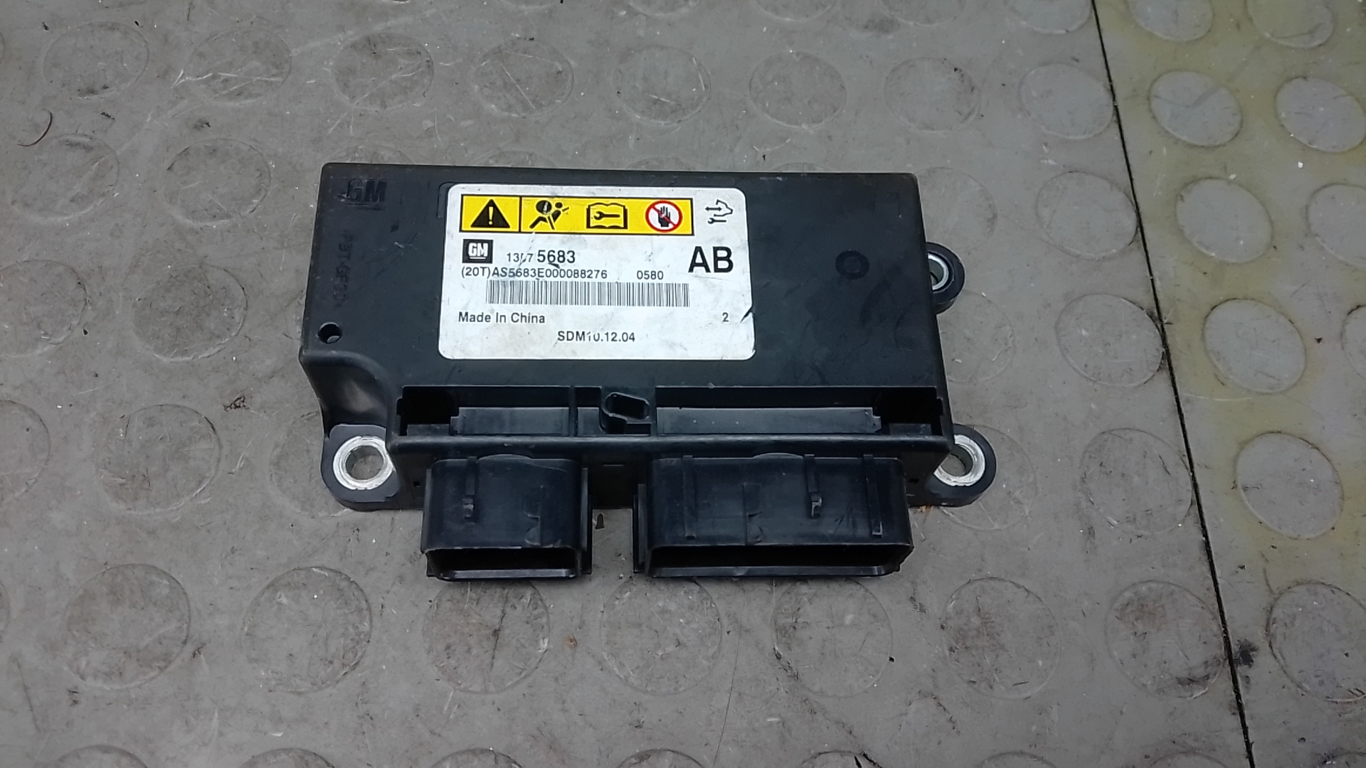 Блок управления airbag Opel Astra J