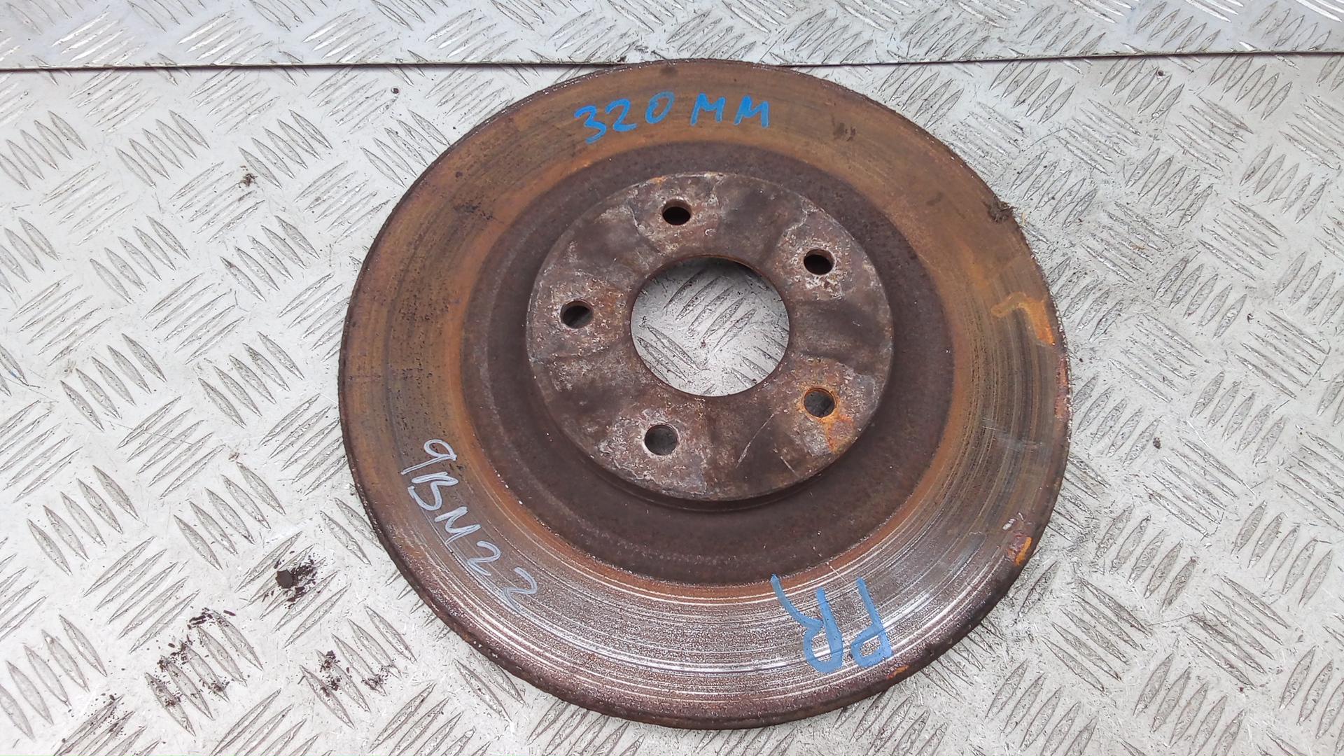 Диск тормозной передний Nissan Qashqai