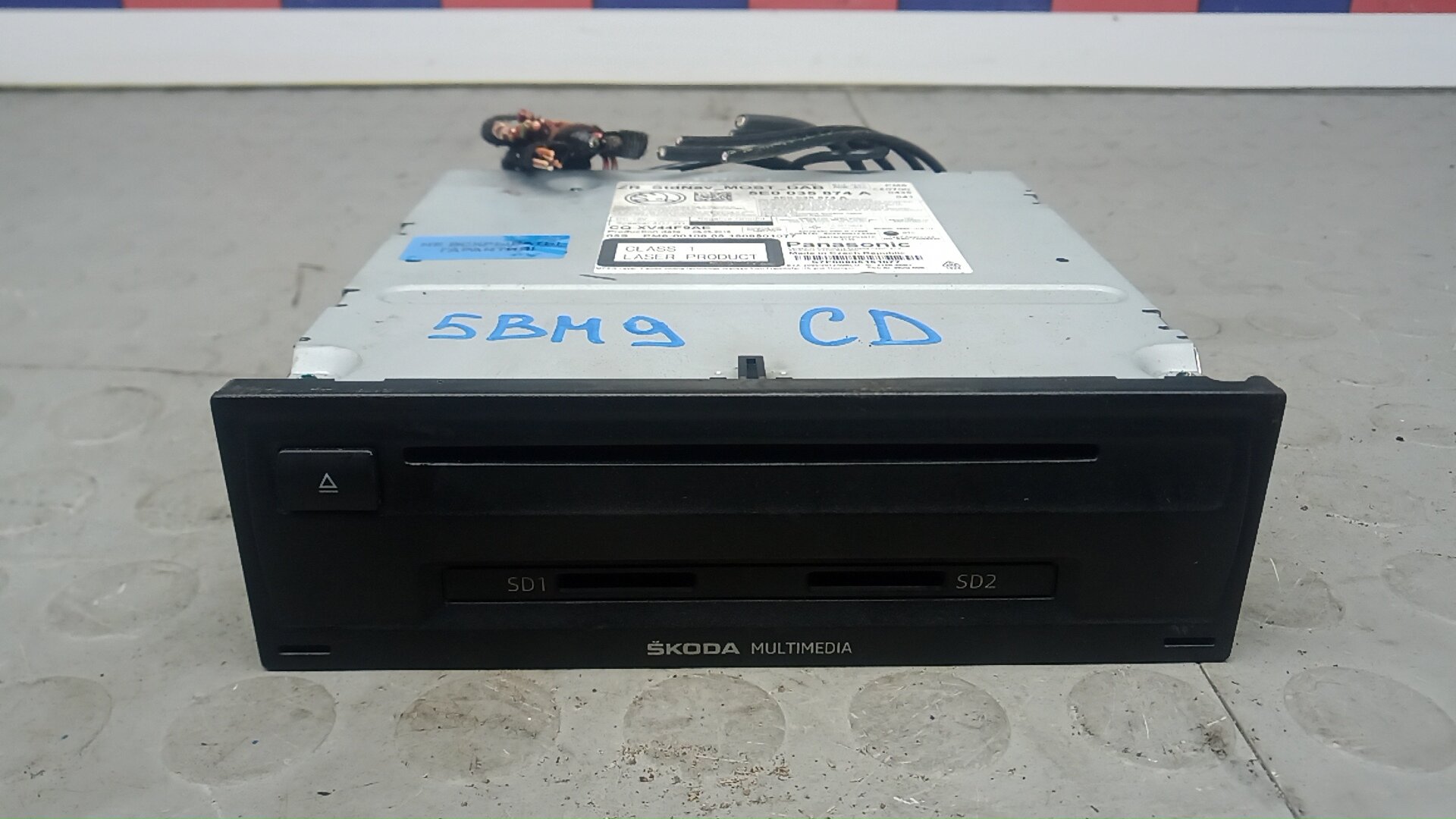 CD-чейнджер Skoda Octavia A7