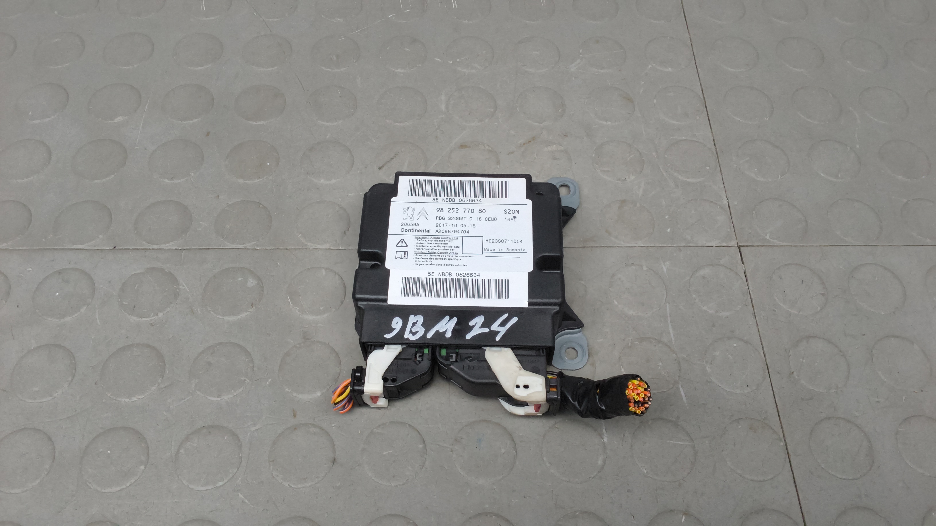 Блок управления airbag Citroen C3 Aircross 1