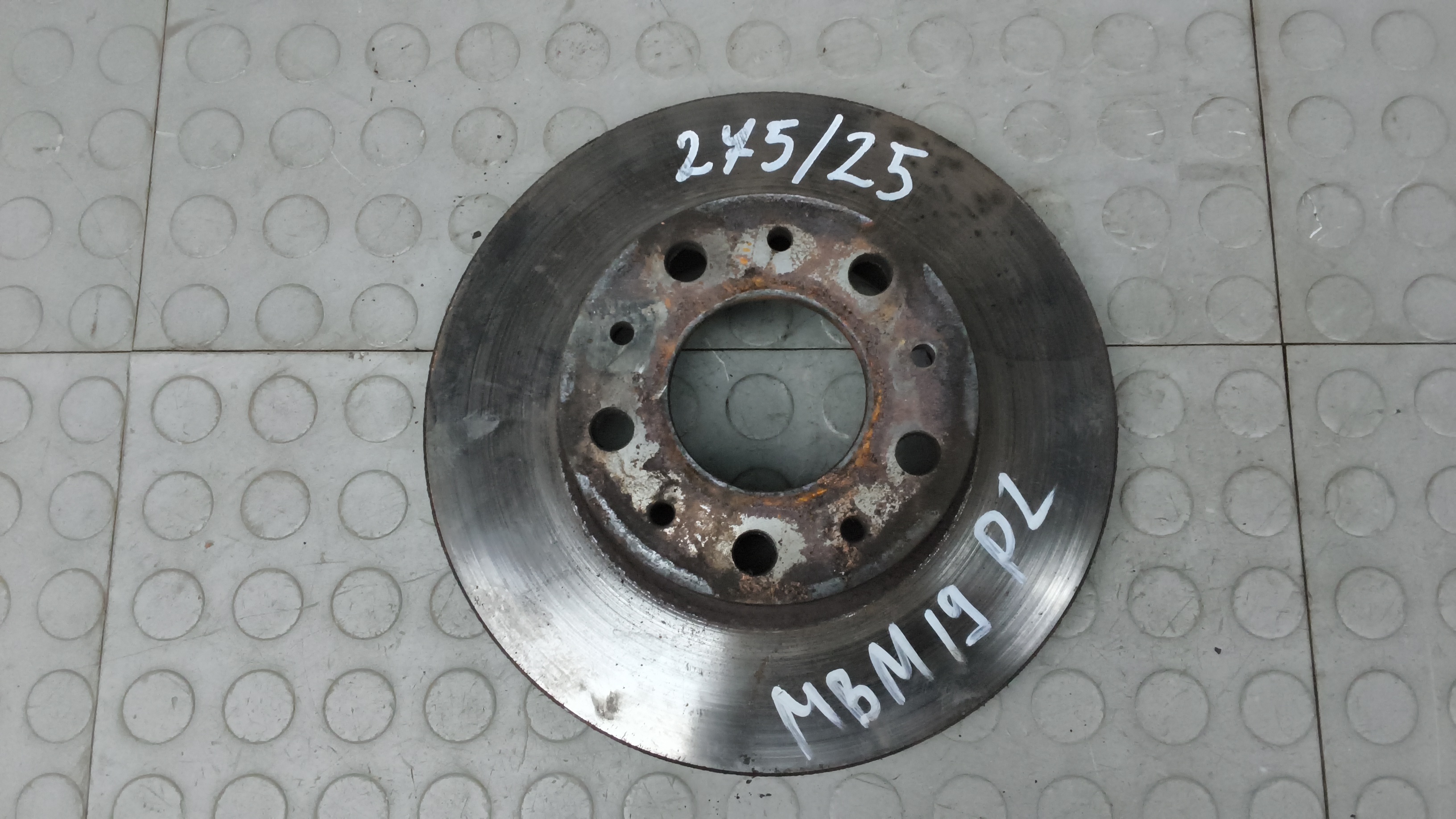 Диск тормозной передний Peugeot Boxer
