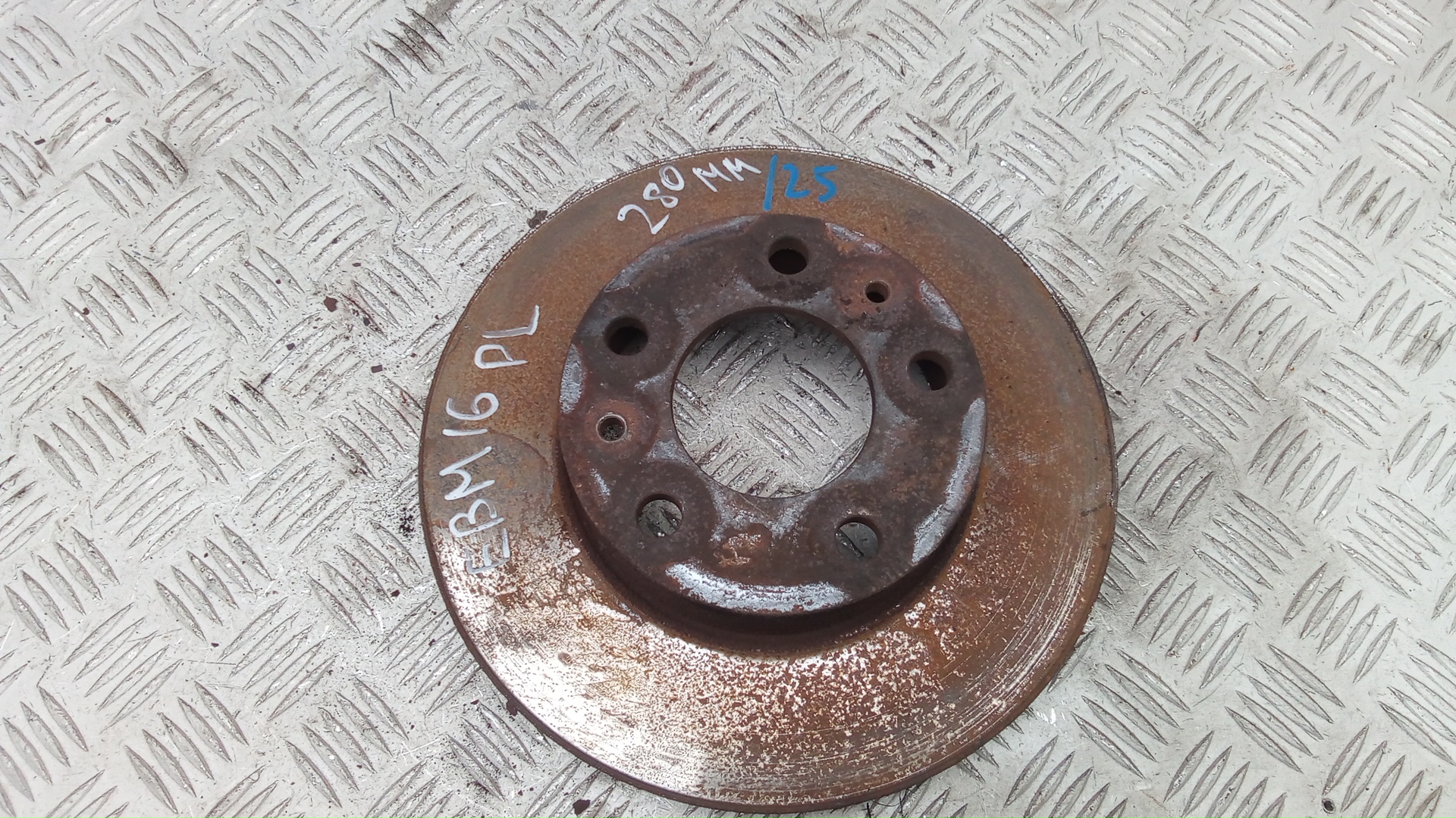 Диск тормозной передний Peugeot Boxer