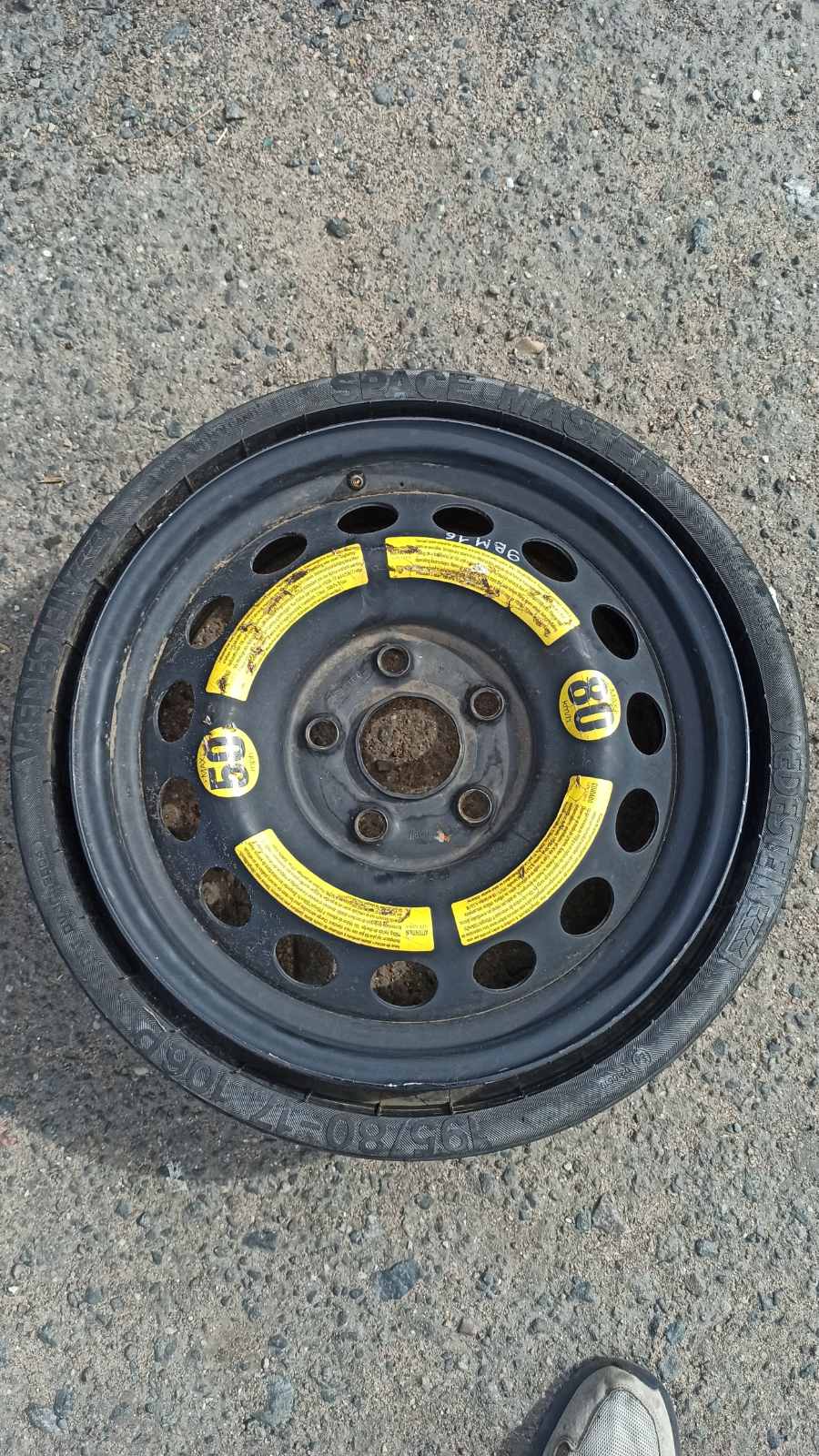 Колесо запасное (таблетка) Porsche Cayenne 1